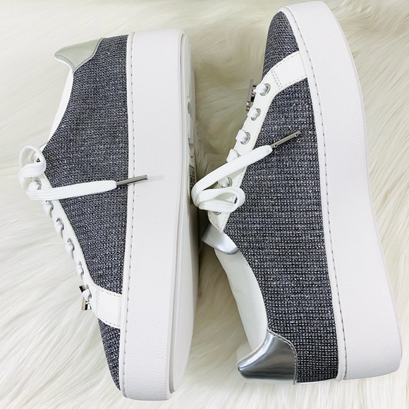 Michael Kors Women’s Poppy Sneakers Shoes - Picture 6 of 8